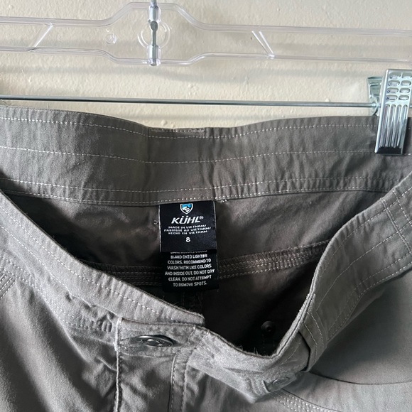 Kuhl Women's green Cargo‎ Shorts - Picture 5 of 5